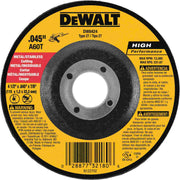 DeWalt DW8424 4-1/2" X .045" X 7/8" Metal Cutting Wheel
