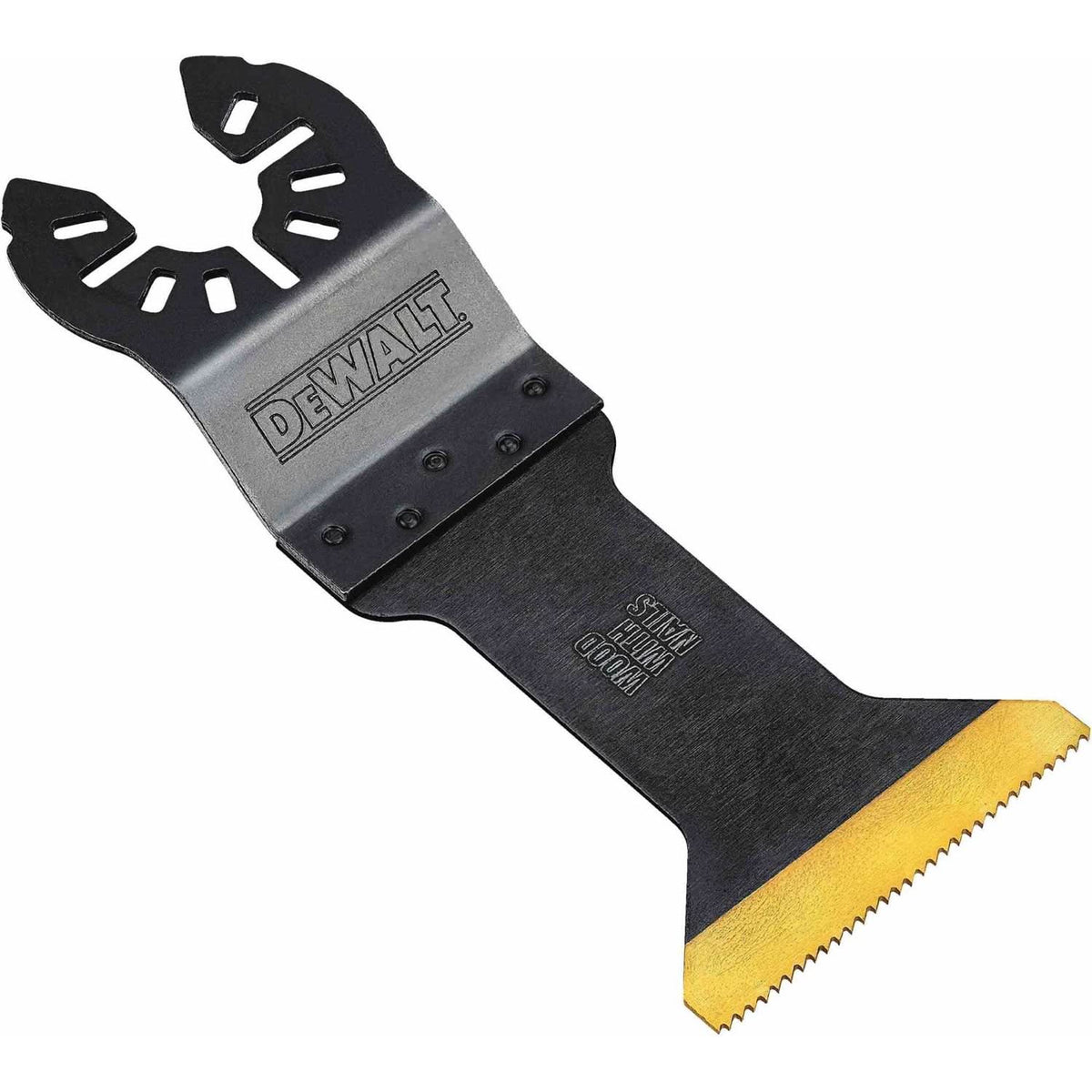 Dewalt DWA4204B Titanium Nitride Coating Oscillating Wood With Nails Blades, 10-Pack