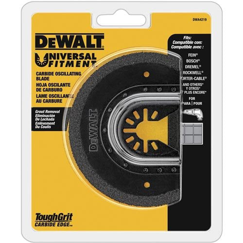DeWalt DWA4219 Oscillating Carbide Grout Removal Blade