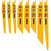 Dewalt DWAFV48SET 8-Piece  Reciprocating Saw Blade Set