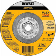 Dewalt DWAFV84518H 4-12" x 1/8" x 5/8"-11 T27 FlexVolt Cutting and Grinding Wheel