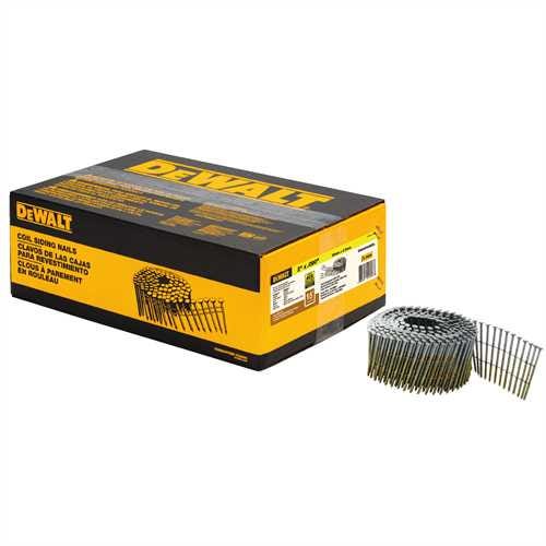 DeWalt DWC6R90BDG 2-Inch x .090-Inch 15 degree Coil Siding Galvanized Ring Shank Nail