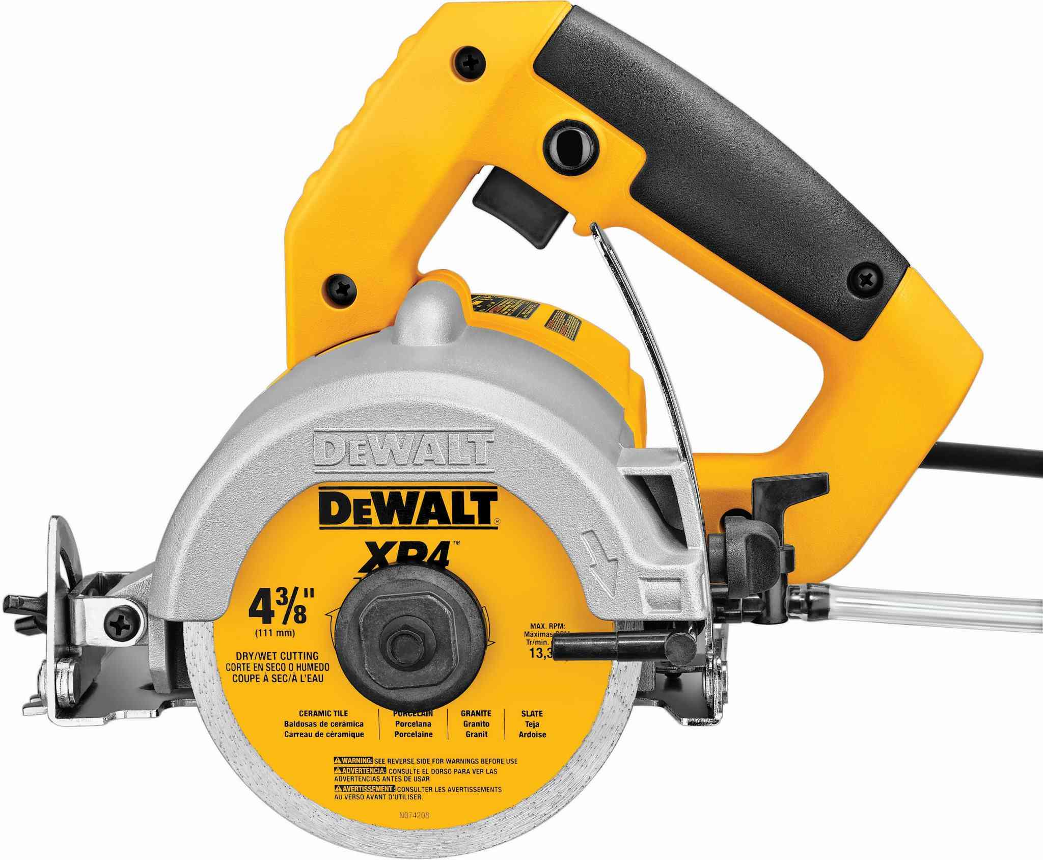 DeWalt DWC860W 4 3/8" Wet/Dry Handheld Tile cutter