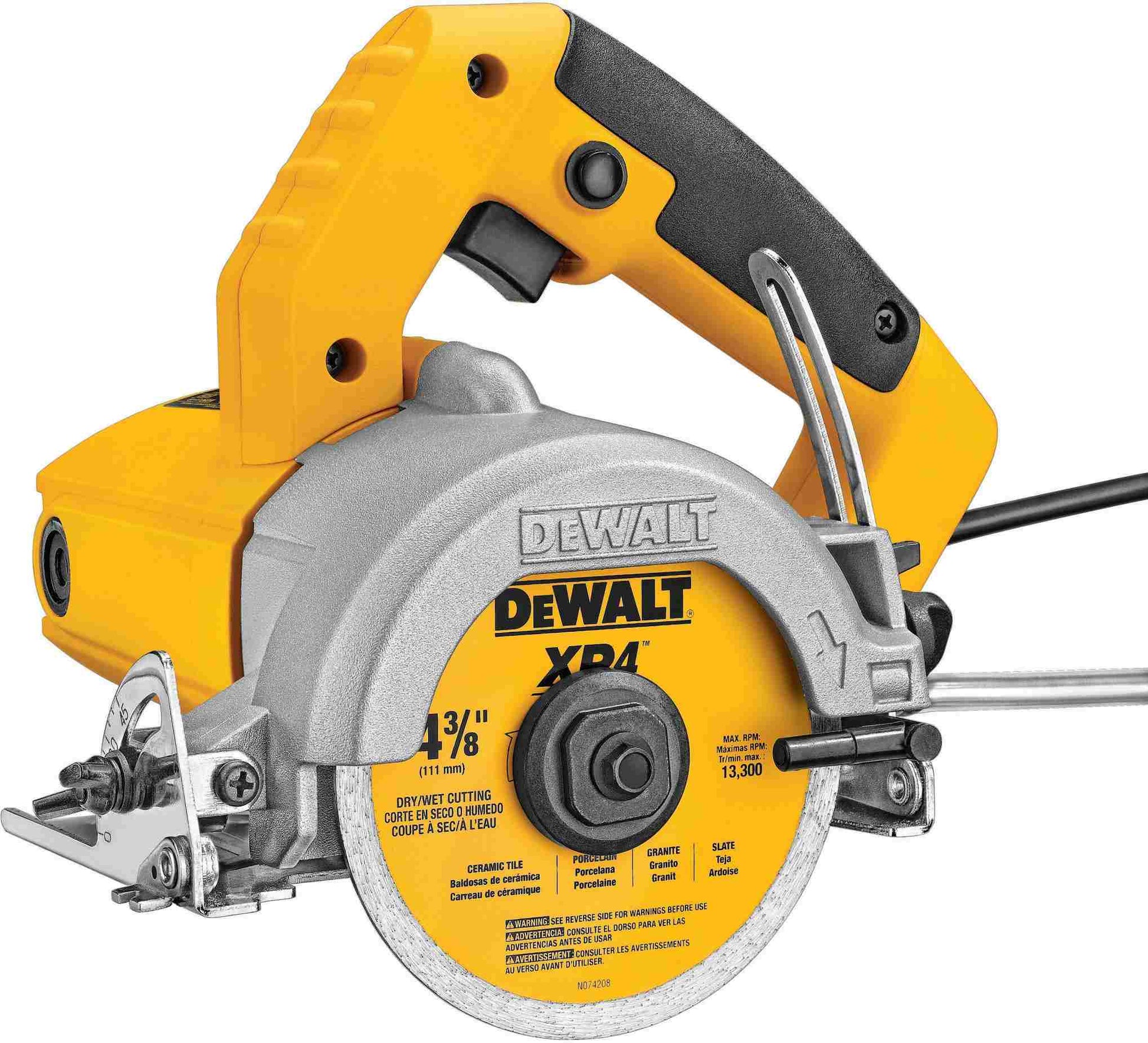 DeWalt DWC860W 4 3/8" Wet/Dry Handheld Tile cutter