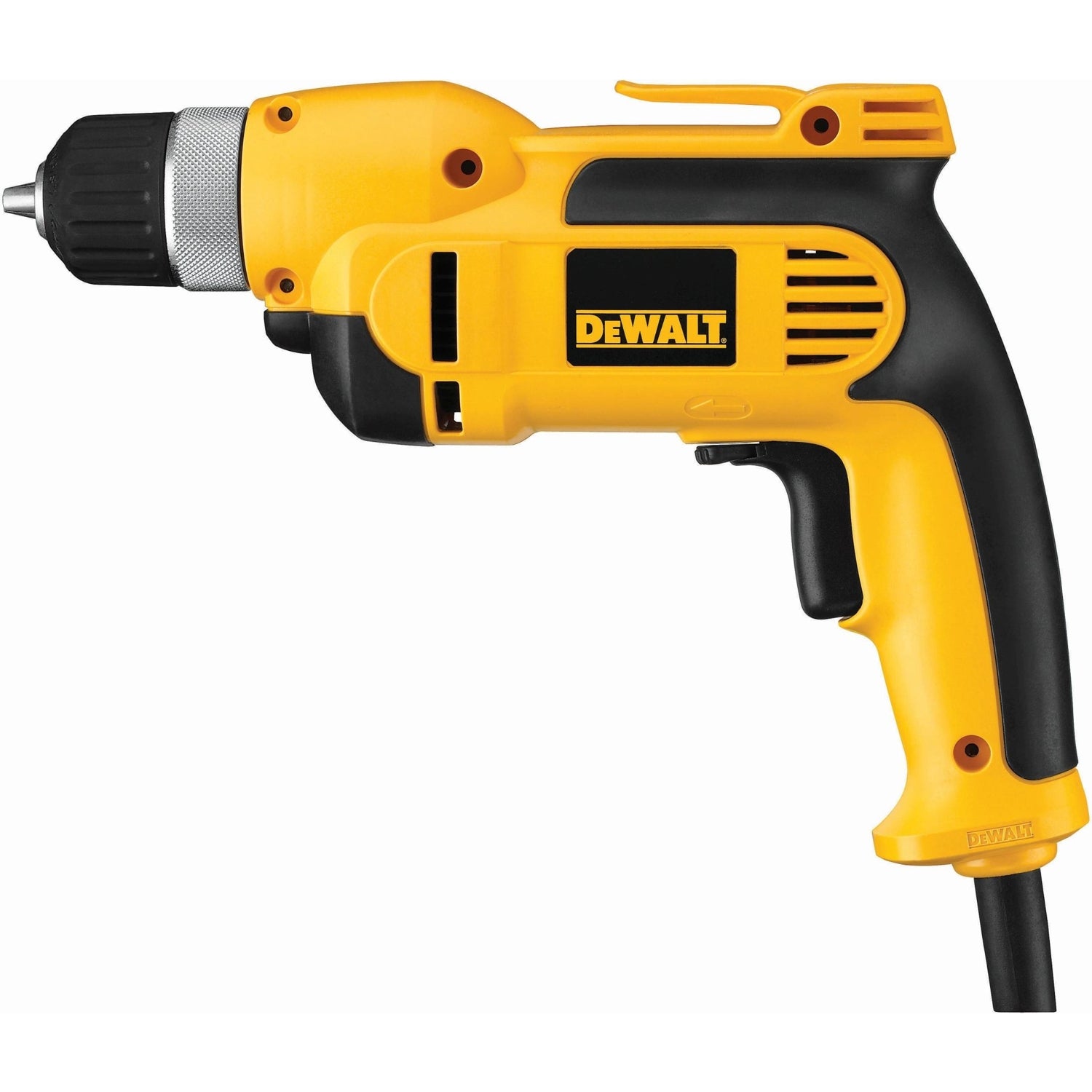 DeWalt DWD110K 3/8" (10mm) VSR Pistol Grip Drill Kit with Keyless Chuck