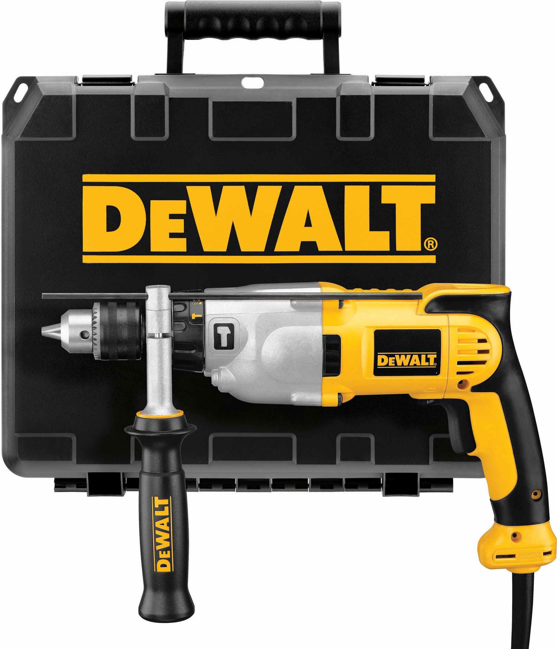 DeWalt DWD520K 1/2" VSR Pistol Grip Hammerdrill Kit