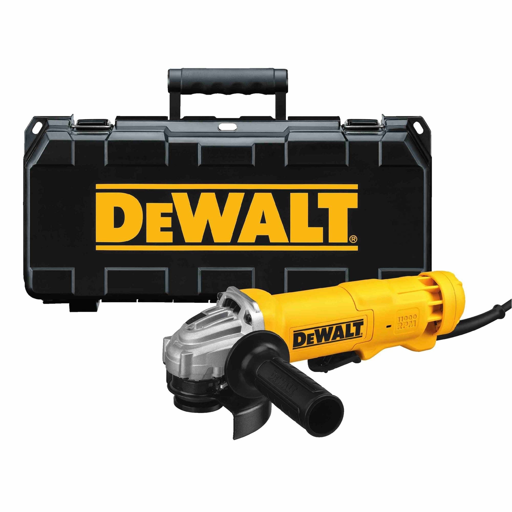 Dewalt DWE402K 4-1/2" Small Angle Grinder Kit