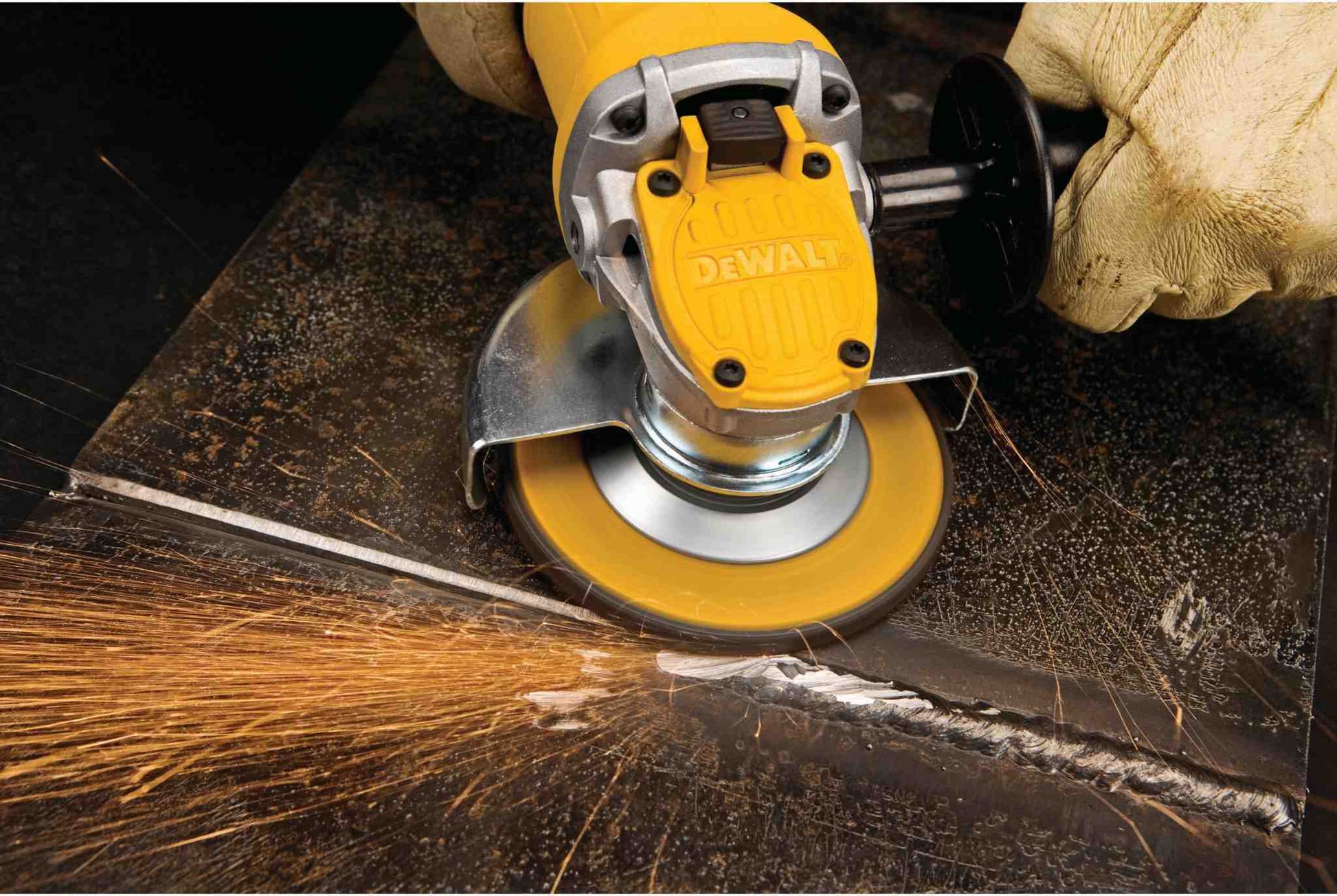 DeWalt DWE4120 4 1/2" Paddle Switch Small Angle Grinder