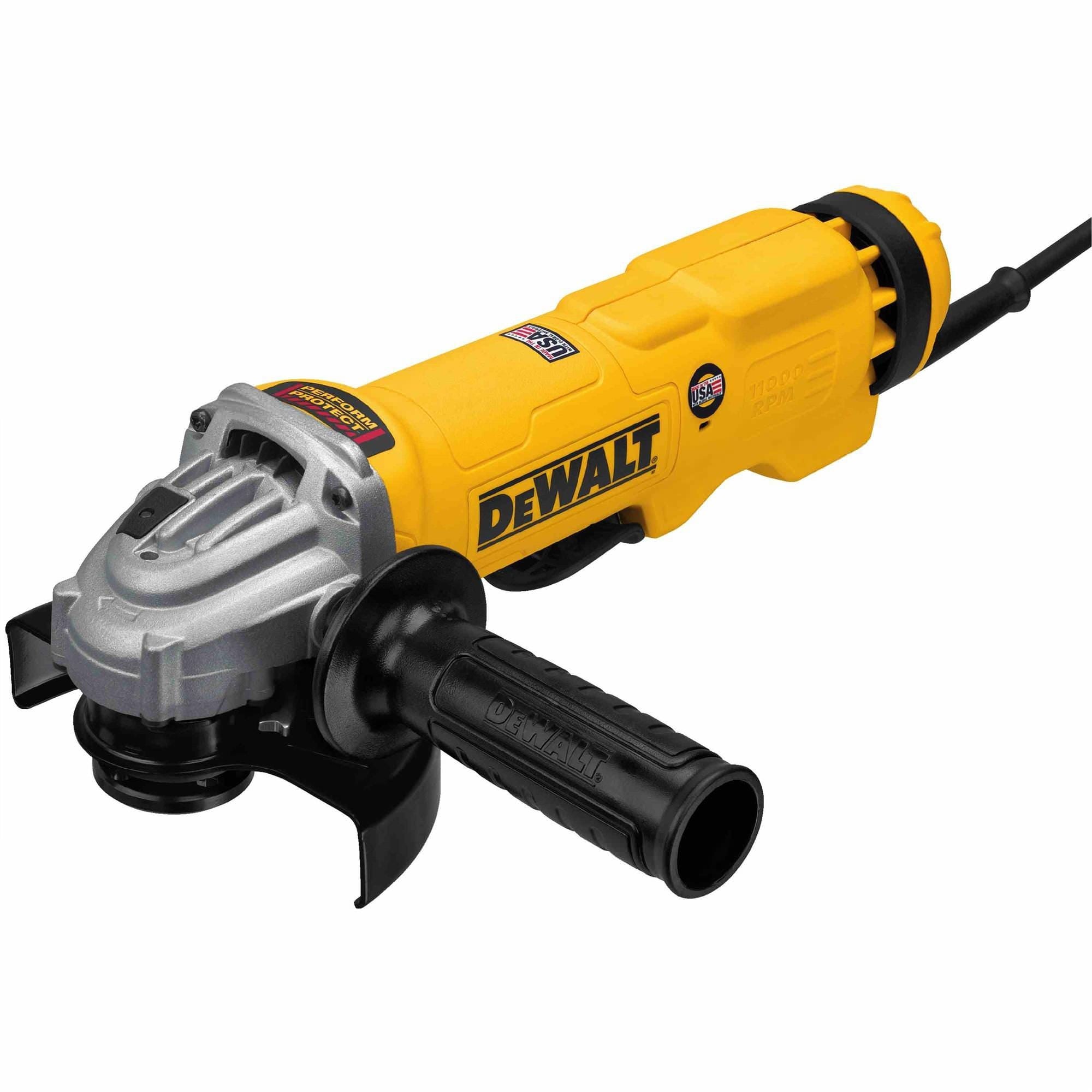 Dewalt DWE43114N 4-1/2"- 5" High Performance Paddle Switch Grinder with No Lock On