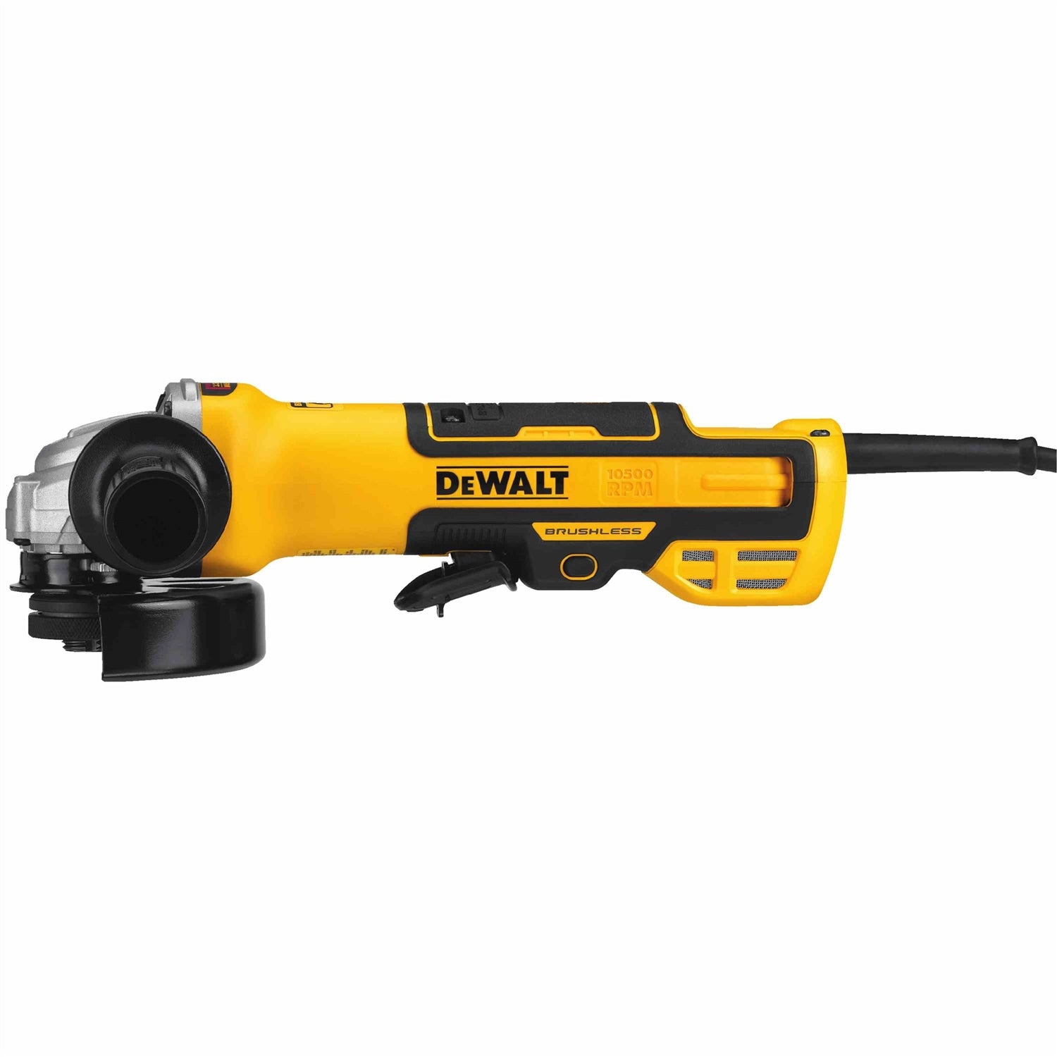 DeWalt DWE43214 5" Brushless Paddle Switch Small Angle Grinder With Kickback Brake