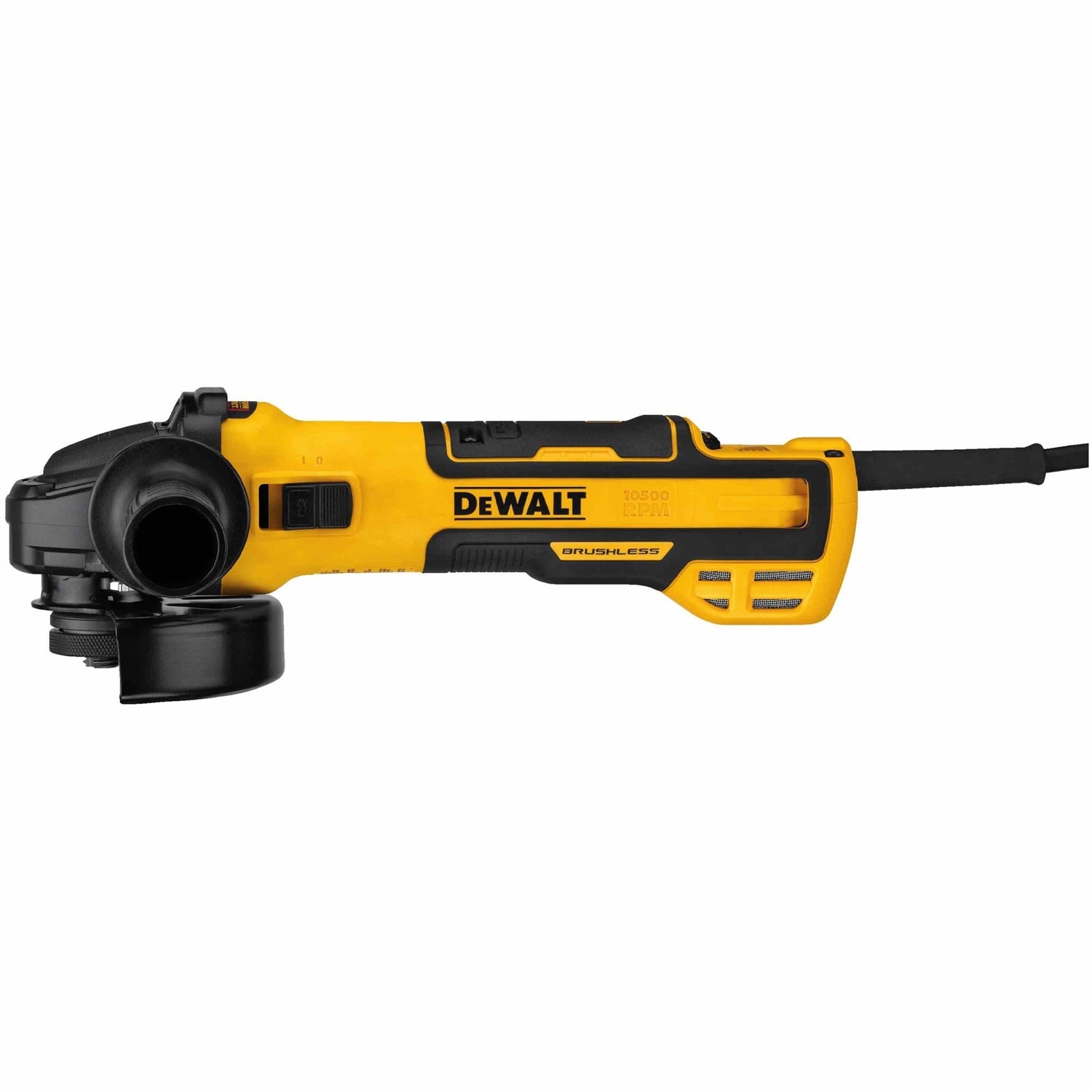 DeWalt DWE43231VS 5" Brushless Slide Switch Small Angle Grinder With Kickback Brake