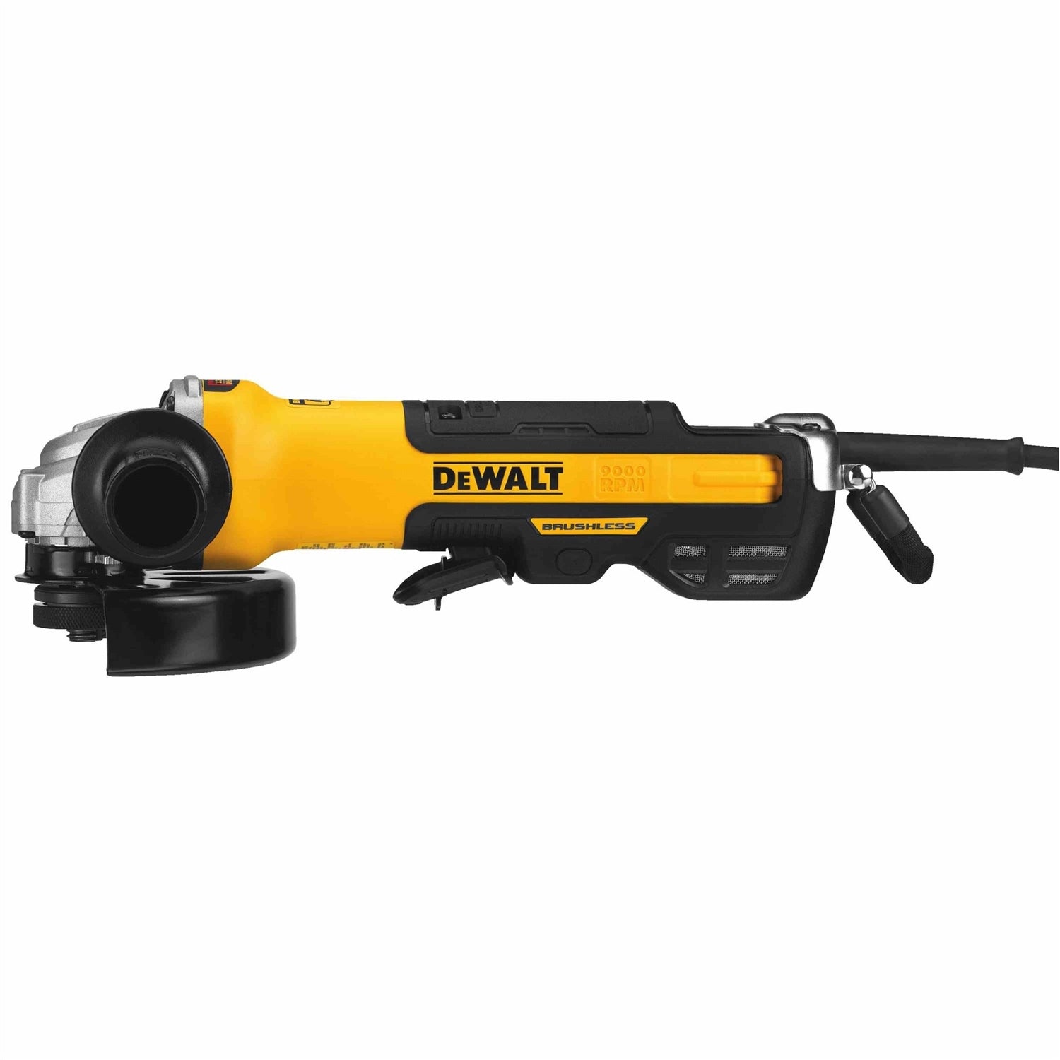 DeWalt DWE43244N 5 In. / 6 In. Brushless Paddle Switch Small Angle Grinder With Kickback Brake, No Lock