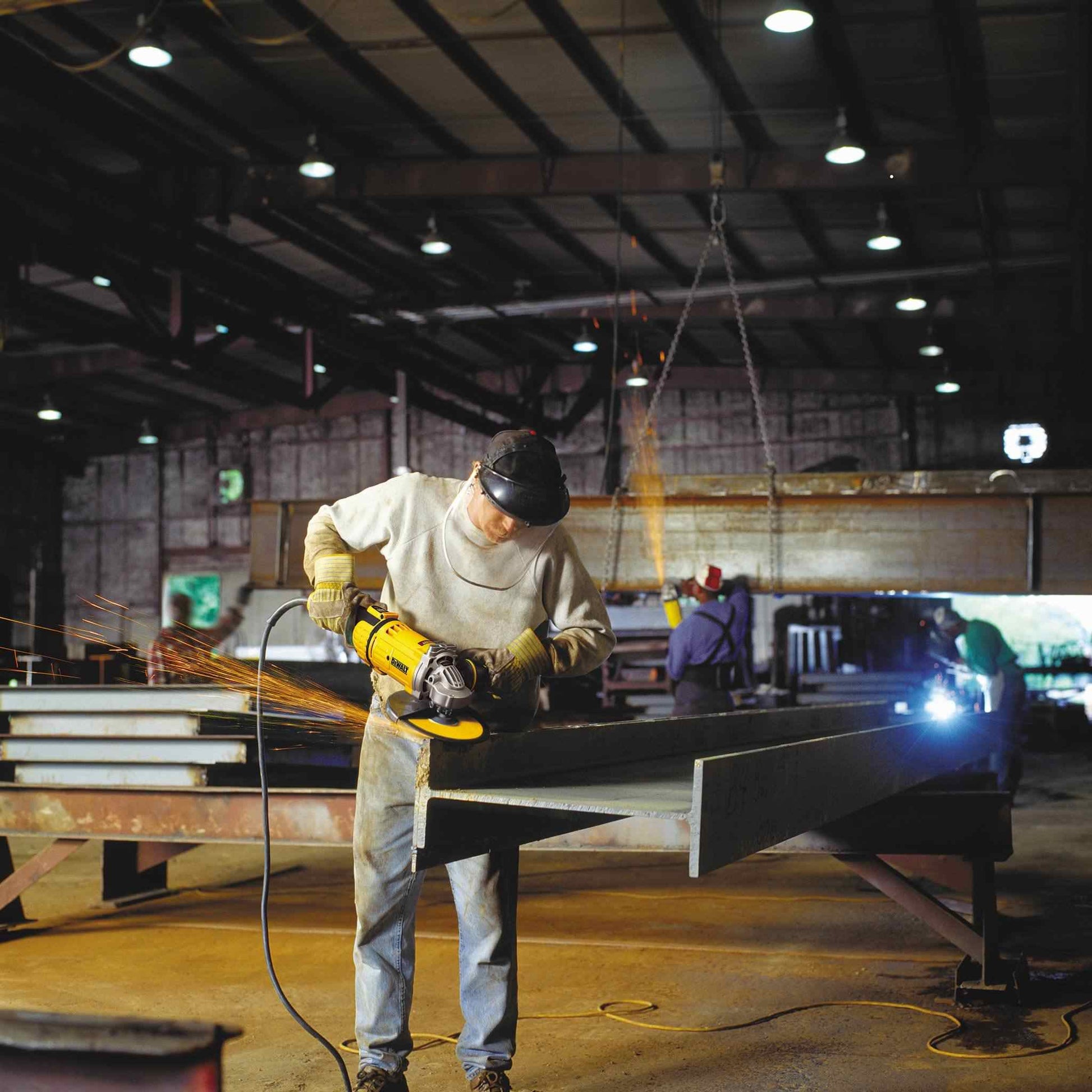 DeWalt DWE4599N 9" 6,500 RPM 4.9 HP Angle Grinder, No-Lk