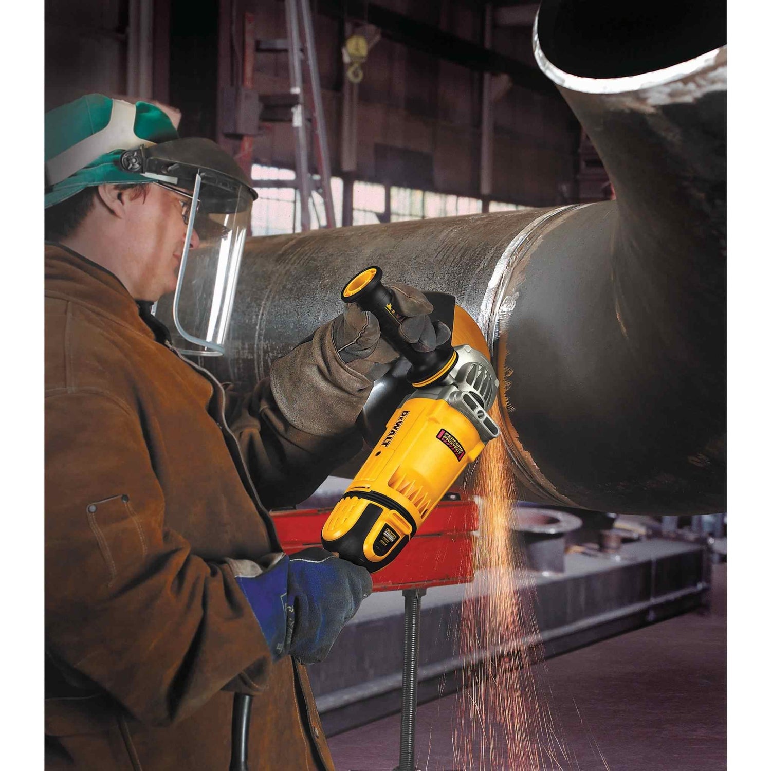 DeWalt DWE4599N 9" 6,500 RPM 4.9 HP Angle Grinder, No-Lk