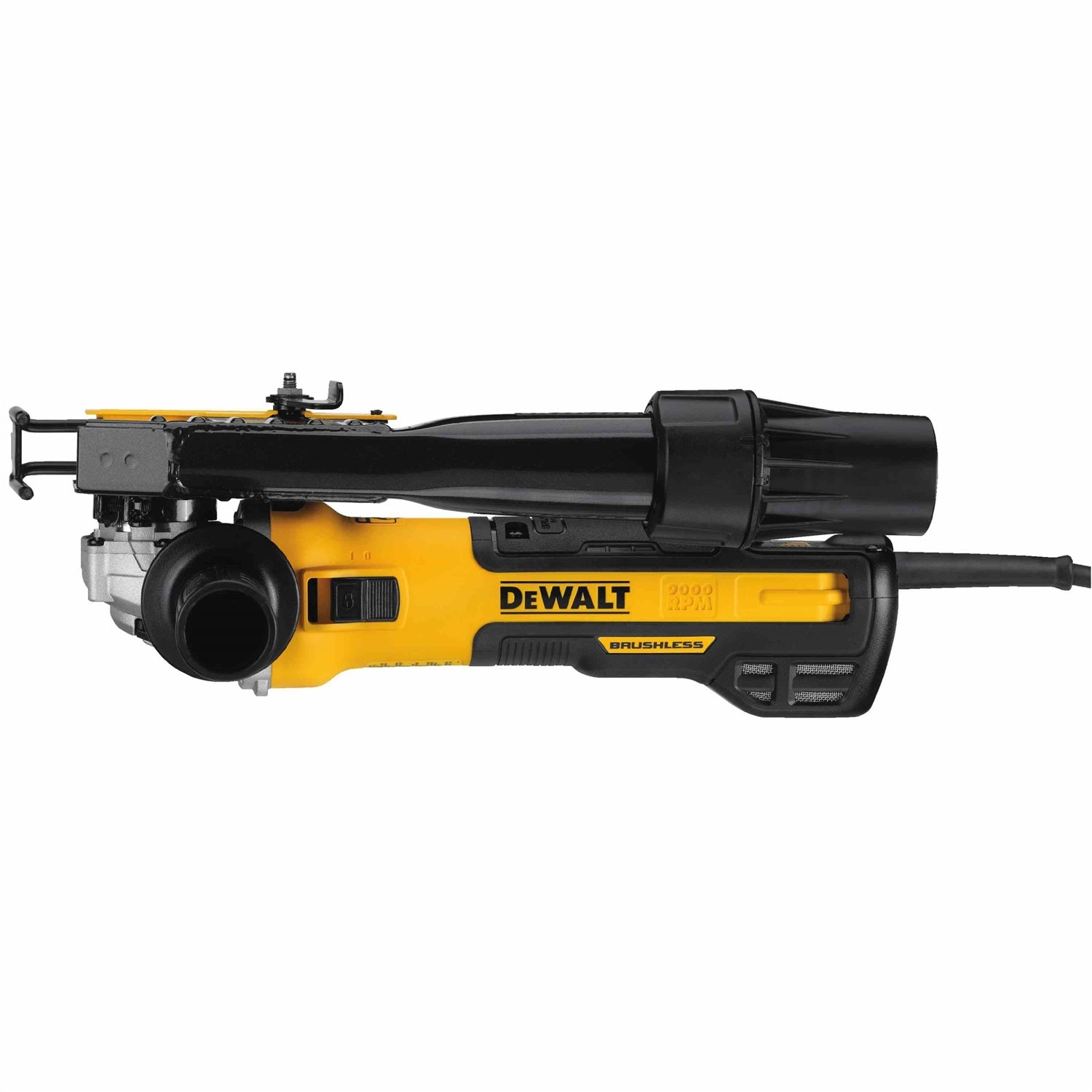 DeWalt DWE46202 5" / 6" Brushless Small Angle Grinder, Slide With Tuckpointing Shroud