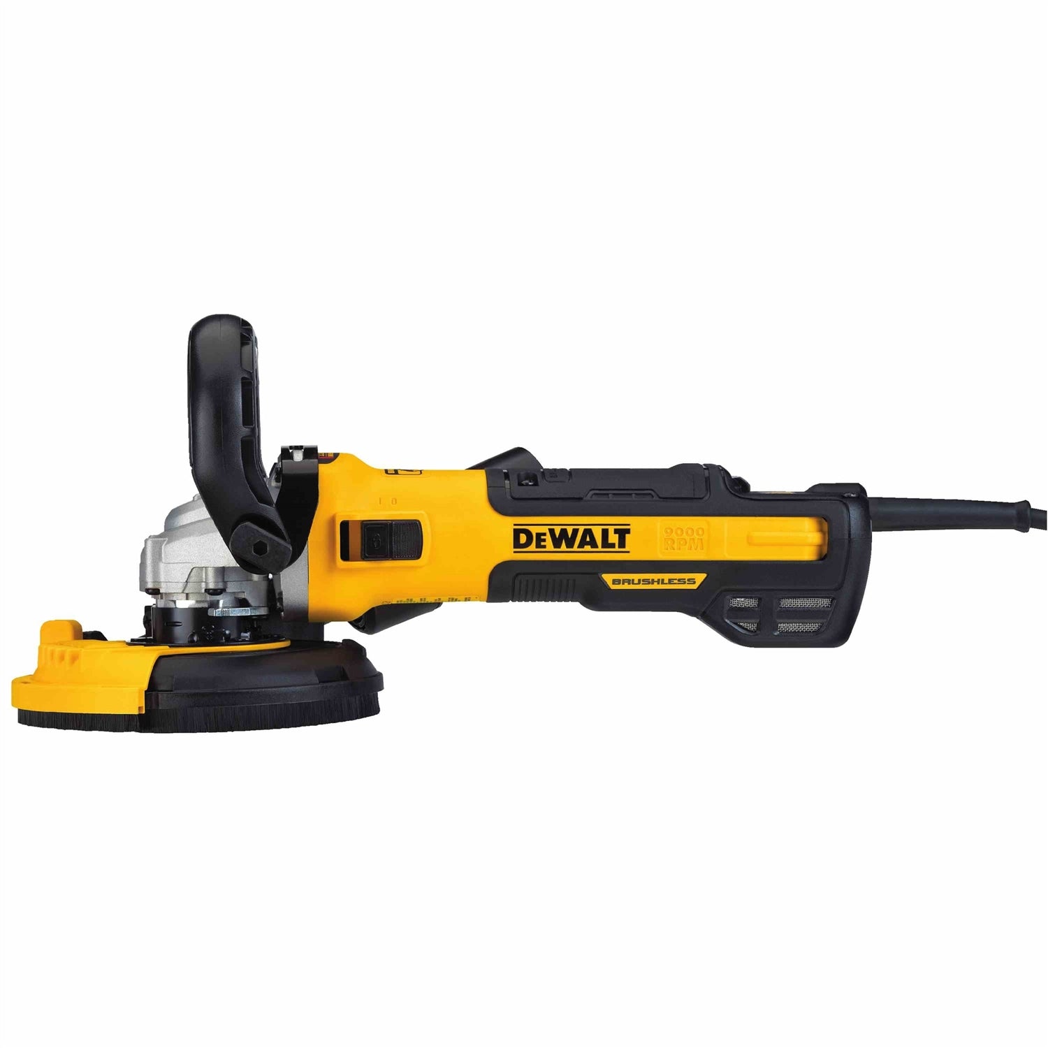 DeWalt DWE46253 5" Brushless Surfacing Grinder Kit With Kickback Brake