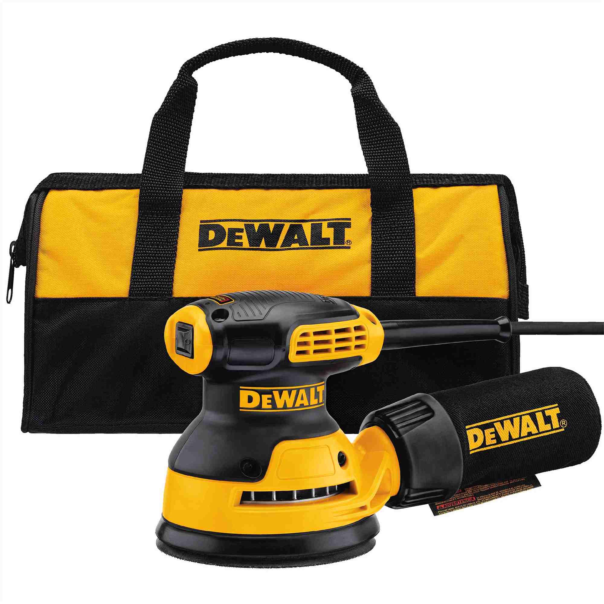 Dewalt DWE6421K 5" Single Speed Random Orbit Sander Kit - H&L Pad