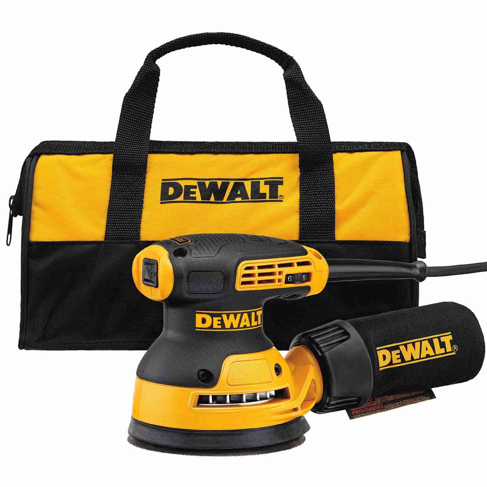 Dewalt DWE6423K 5" Random Orbit Sander / Variable Speed / H&L Pad