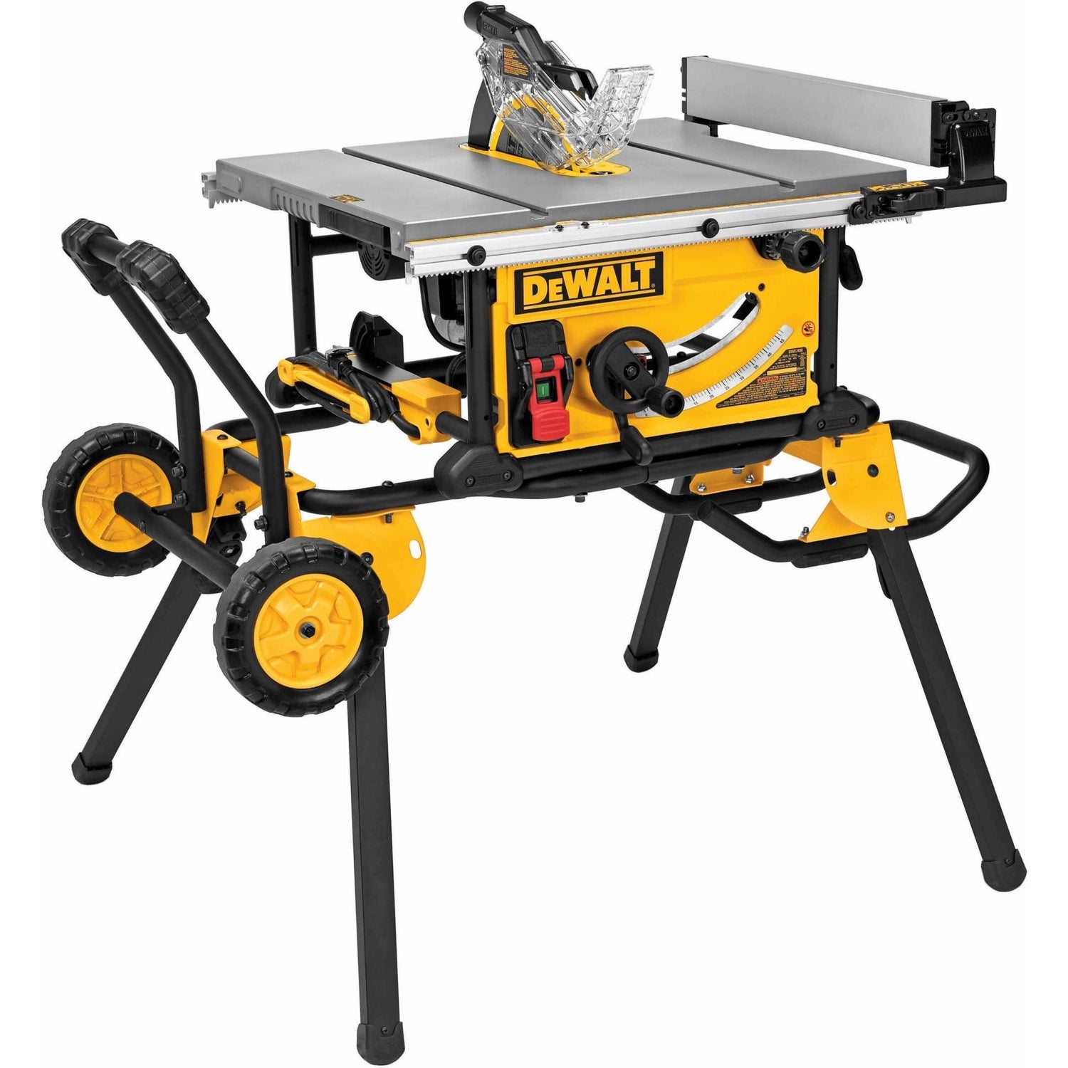 Dewalt DWE7491RS 10" Tablesaw With Wheeled Stand
