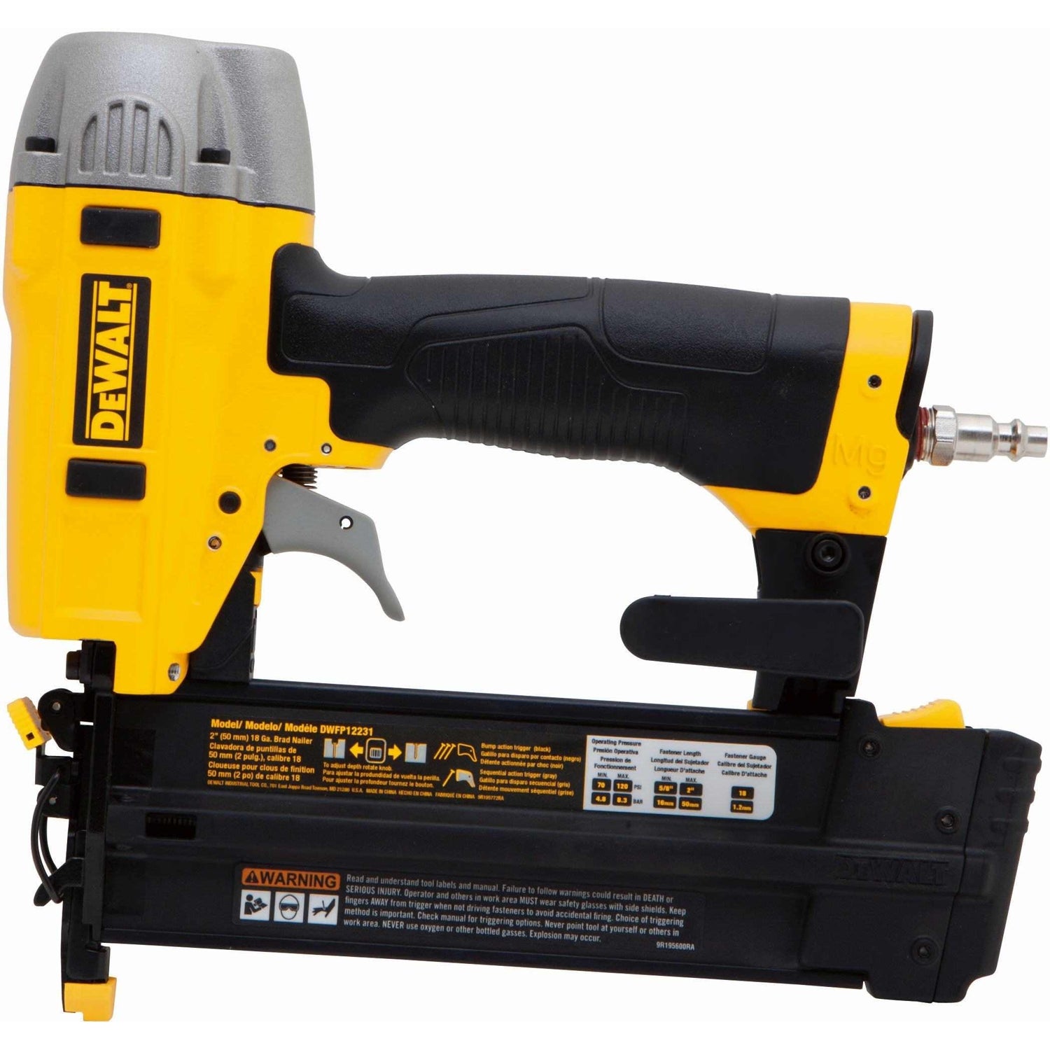 DeWalt DWFP12231 18-Gauge 2-Inch Brad Nailer Kit