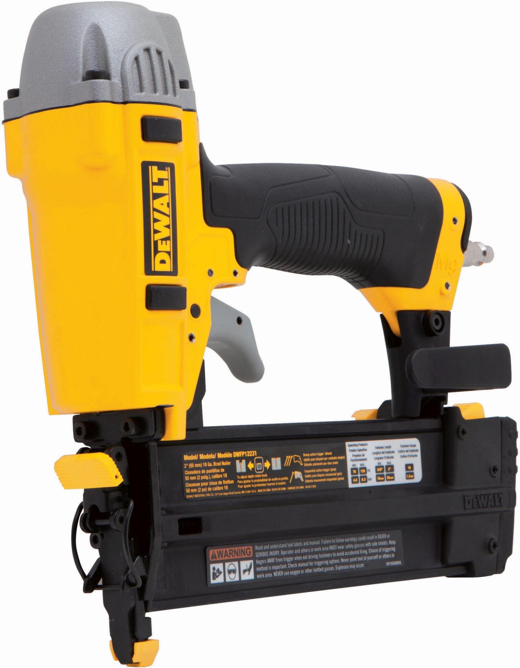 DeWalt DWFP12231 18-Gauge 2-Inch Brad Nailer Kit