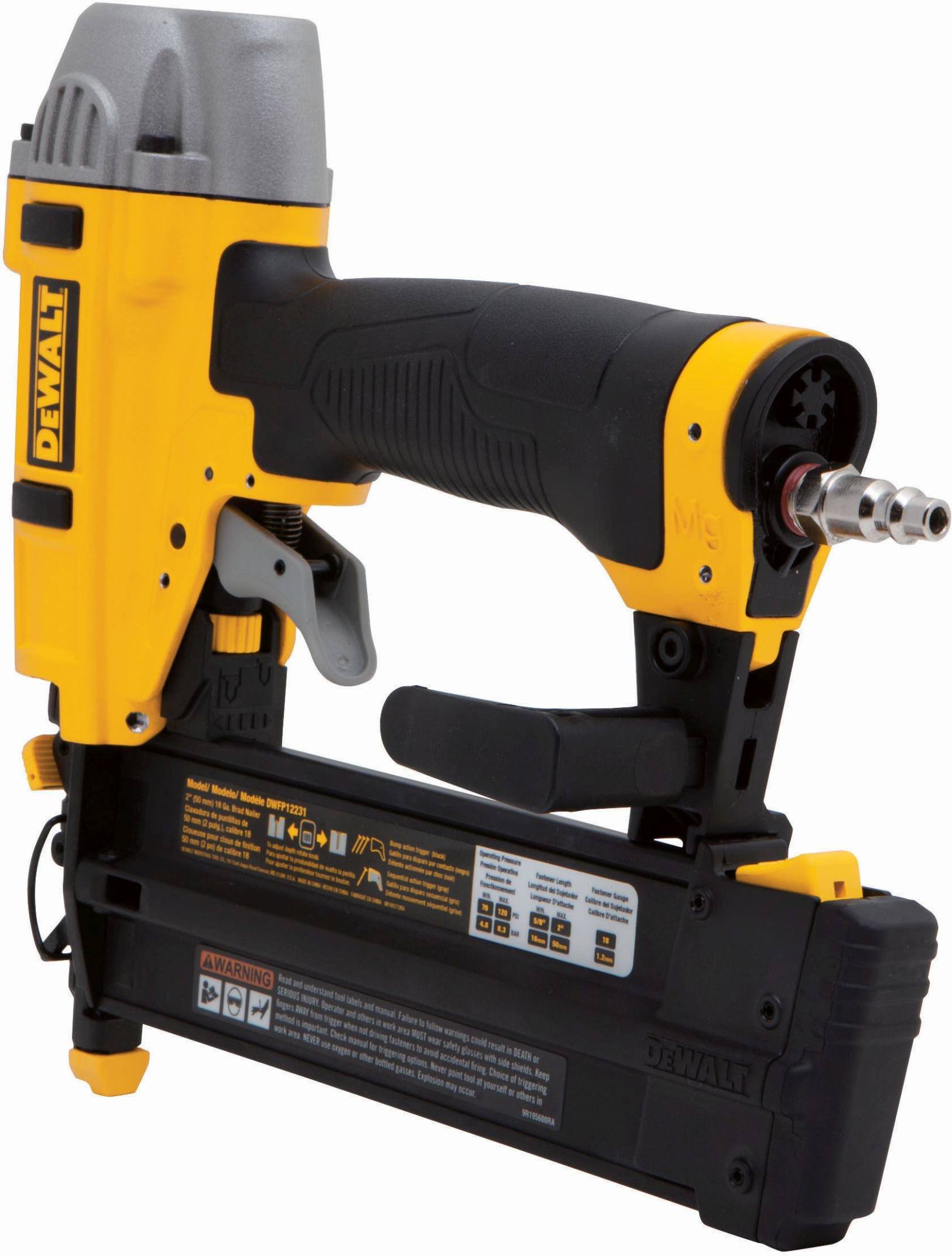 DeWalt DWFP12231 18-Gauge 2-Inch Brad Nailer Kit