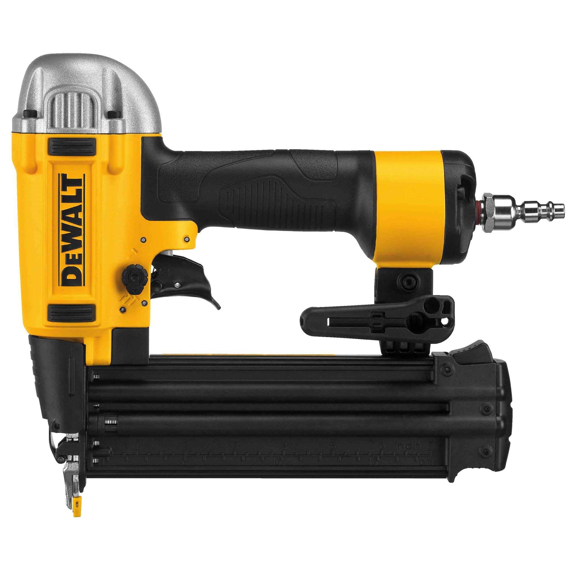 DeWalt 18-Gauge 2-1/8 in. Precision Point Brad Nailer w/ 1/4 in. x 50' Premium Hybrid Polymer Blend Air Hose