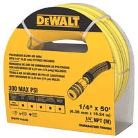 DeWalt DWFP1450D 1/4-Inch x 50' Premium Hybrid Polymer Blend Air Hose