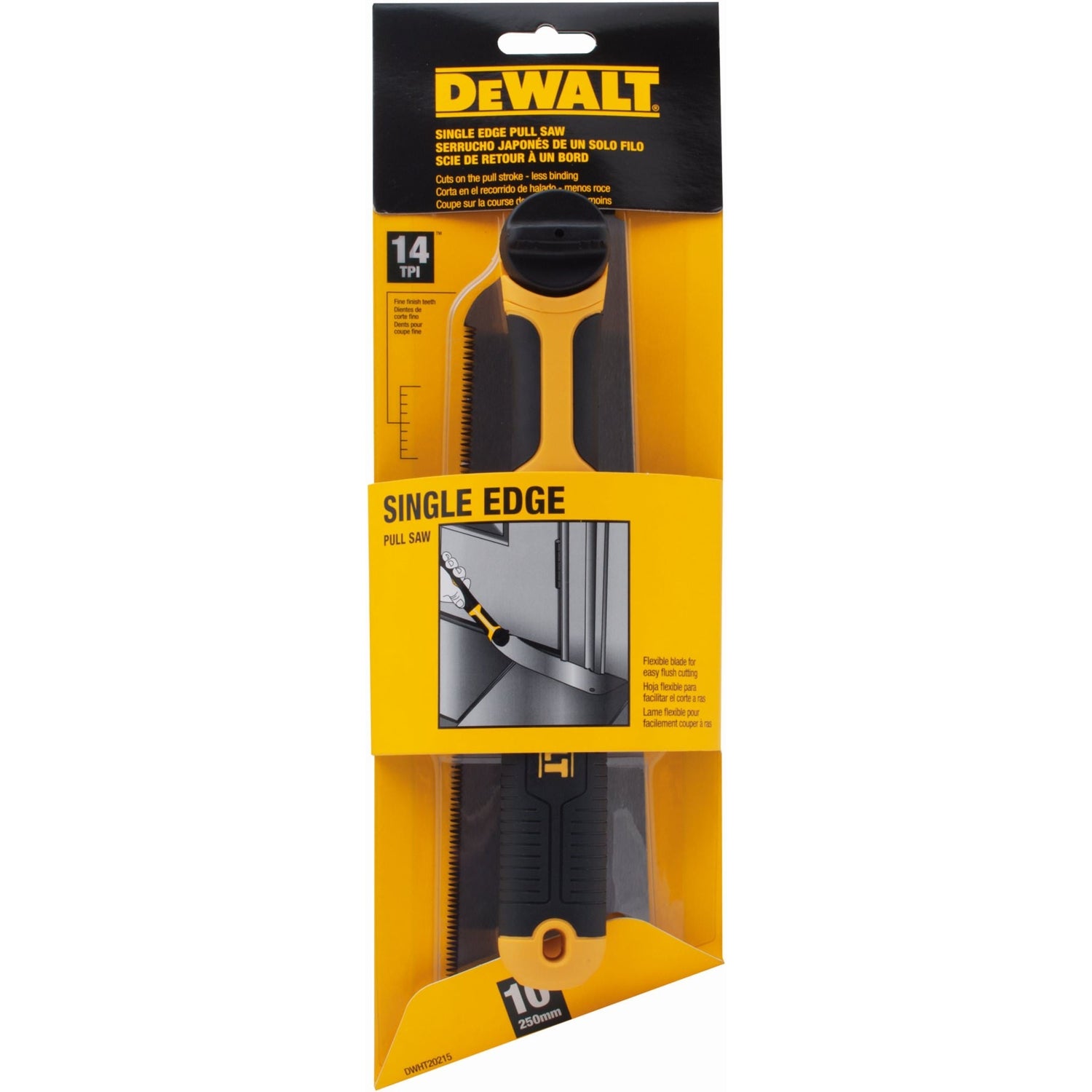 DeWalt DWHT20215 Single Edge 14 TPI Pull Saw