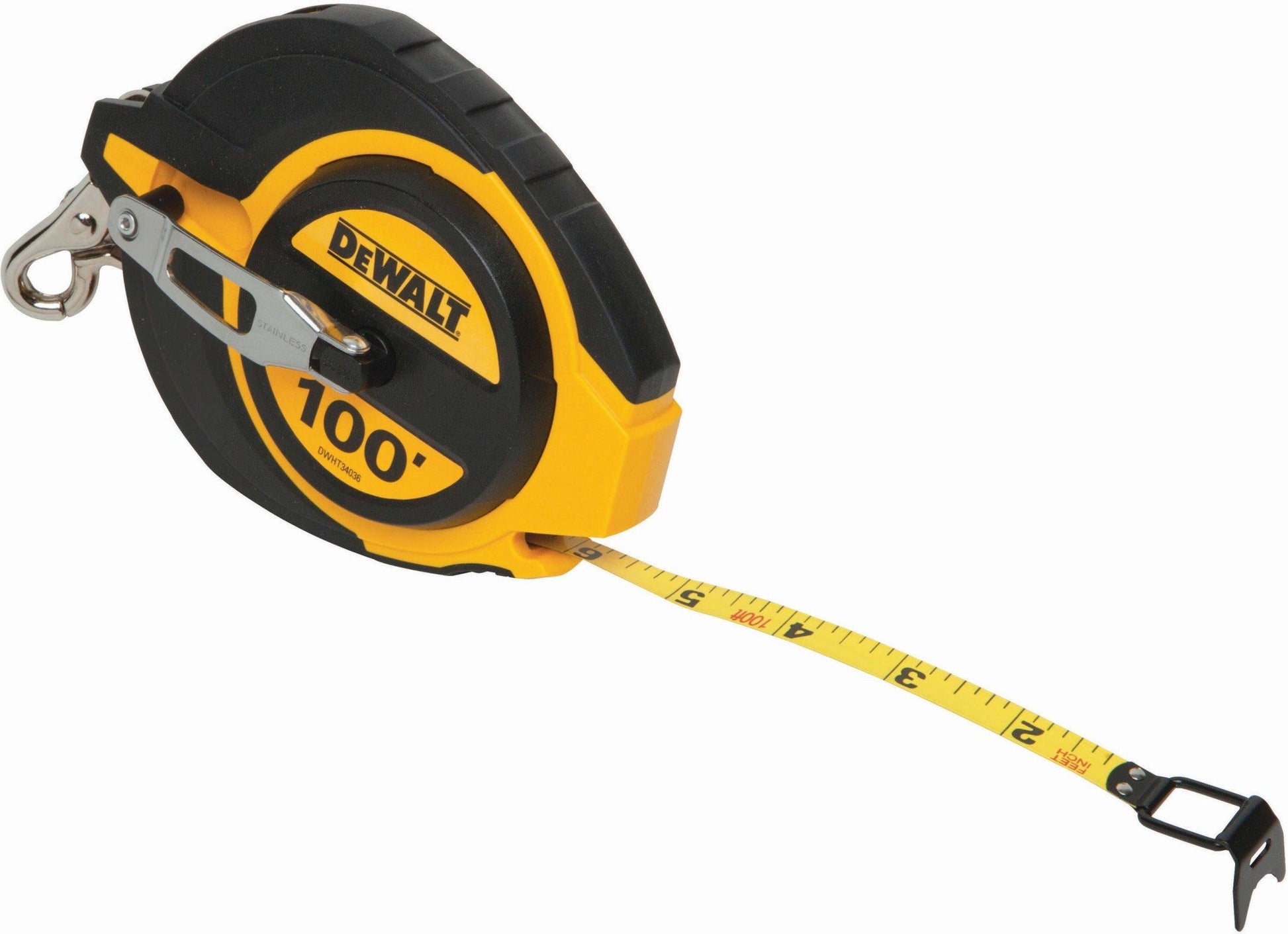 DeWalt DWHT34036 100' Closed Case Long Tape