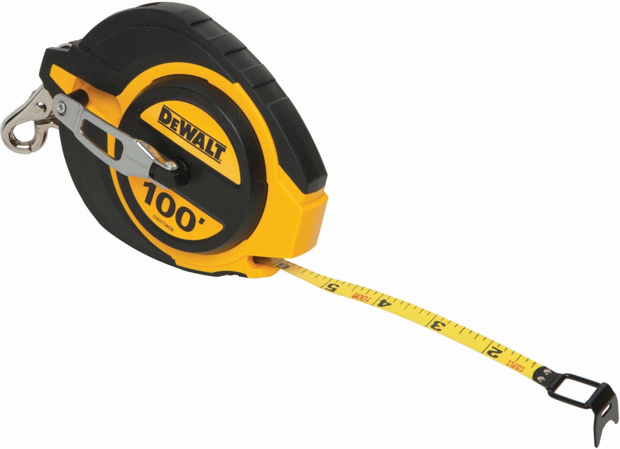 DeWalt DWHT34036 100' Closed Case Long Tape
