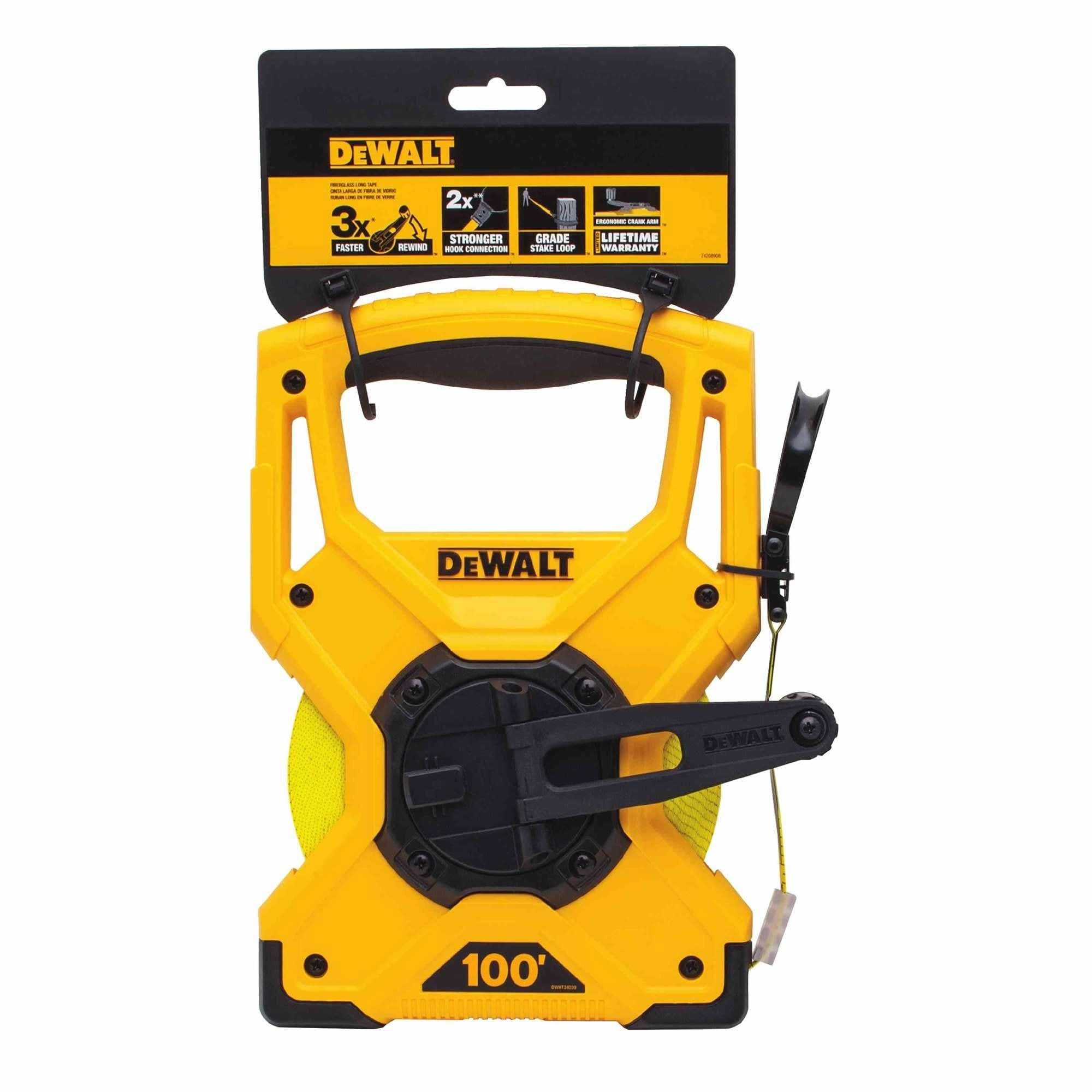 DeWalt DWHT34039 100 Ft. Fiberglass Long Tape