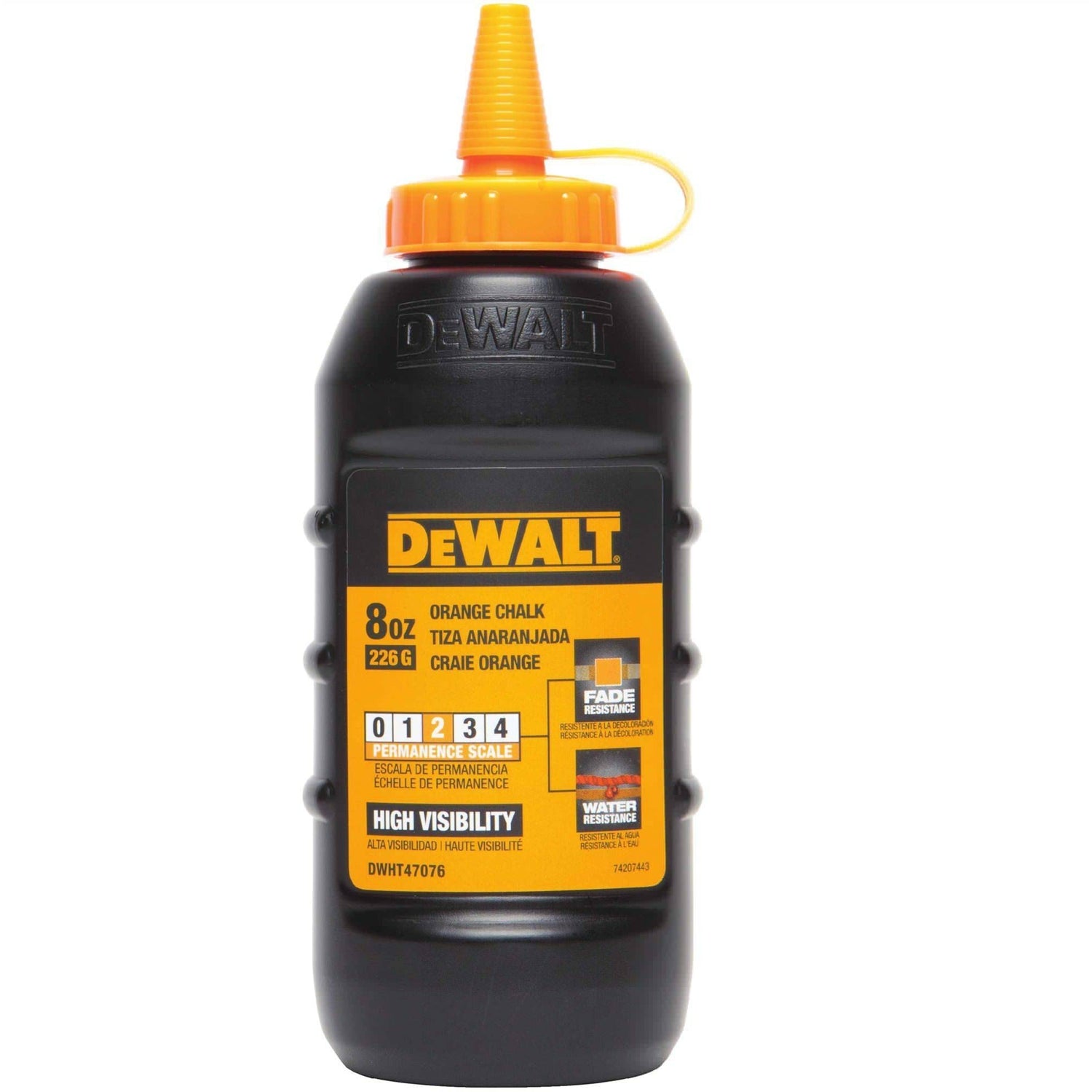 Dewalt DWHT47076L 8 oz Chalk - Orange High Visibility