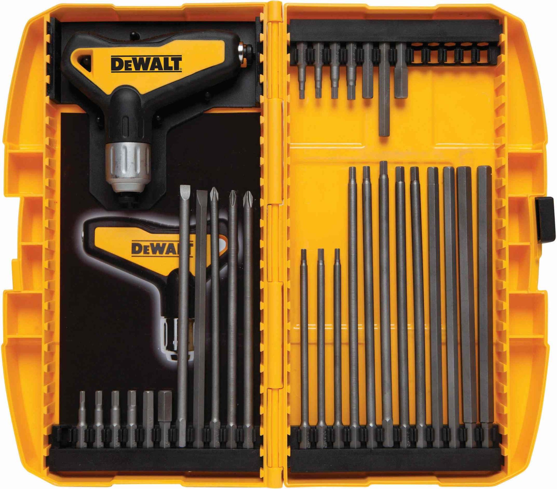 DeWalt DWHT70265 31-Piece Ratcheting T Handle Hex Key Set