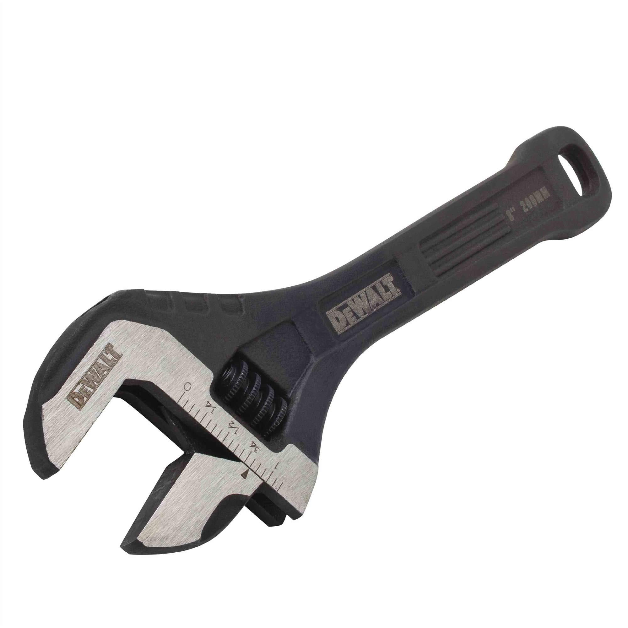 DeWalt DWHT80267 8" All Steel Adjustable Wrench