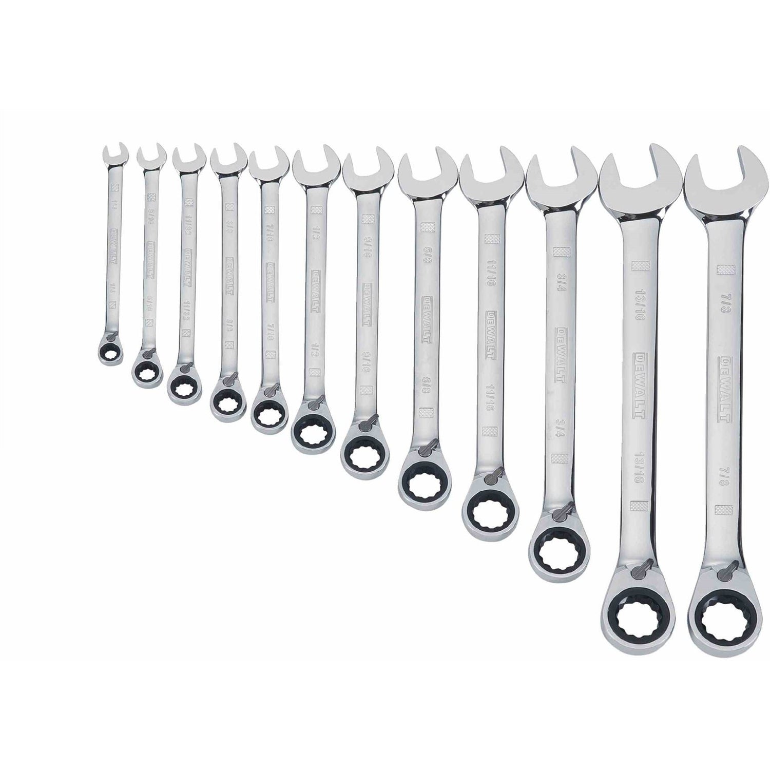 Dewalt DWMT19230 12 Piece Ratcheting Metric Wrench Set