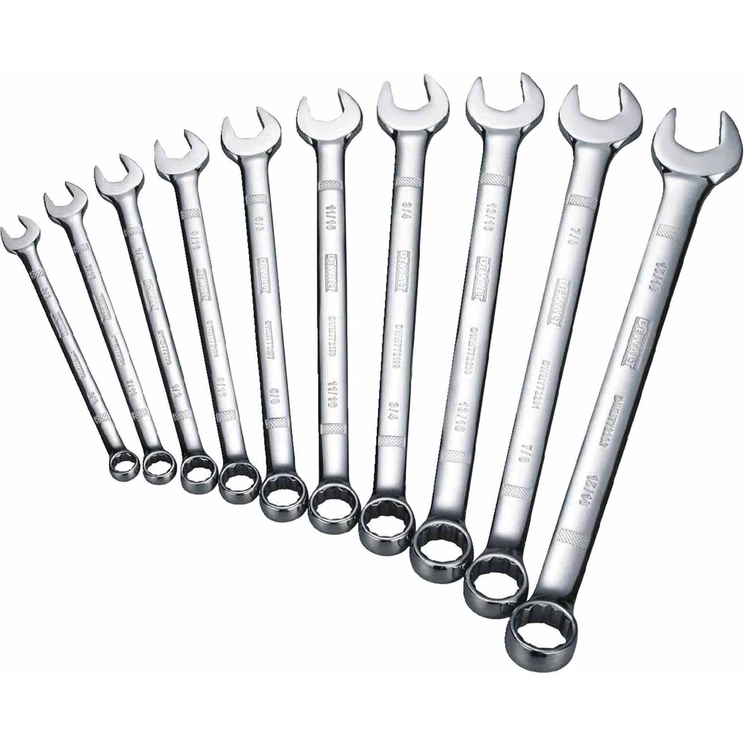 Dewalt DWMT72167 10 Piece Combination Wrench Set