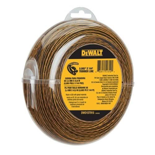 DeWalt DWO1DT915 DEWALT 144-ft Spool 0.095-in Trimmer Line