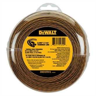 DeWalt DWO1DT915 DEWALT 144-ft Spool 0.095-in Trimmer Line
