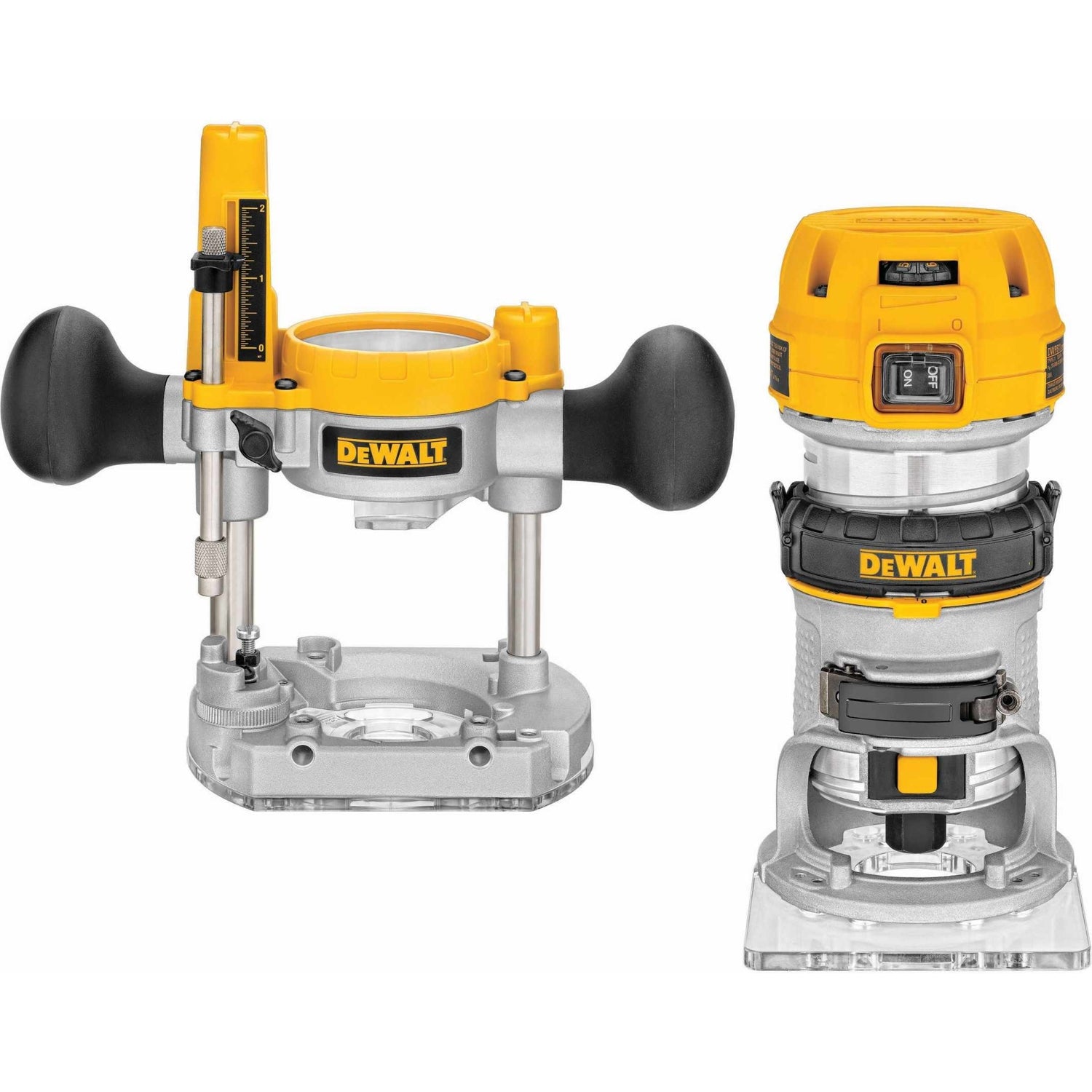 DeWalt DWP611PK 1.25 HP MAX Torque Variable Speed Compact Router Combo Kit