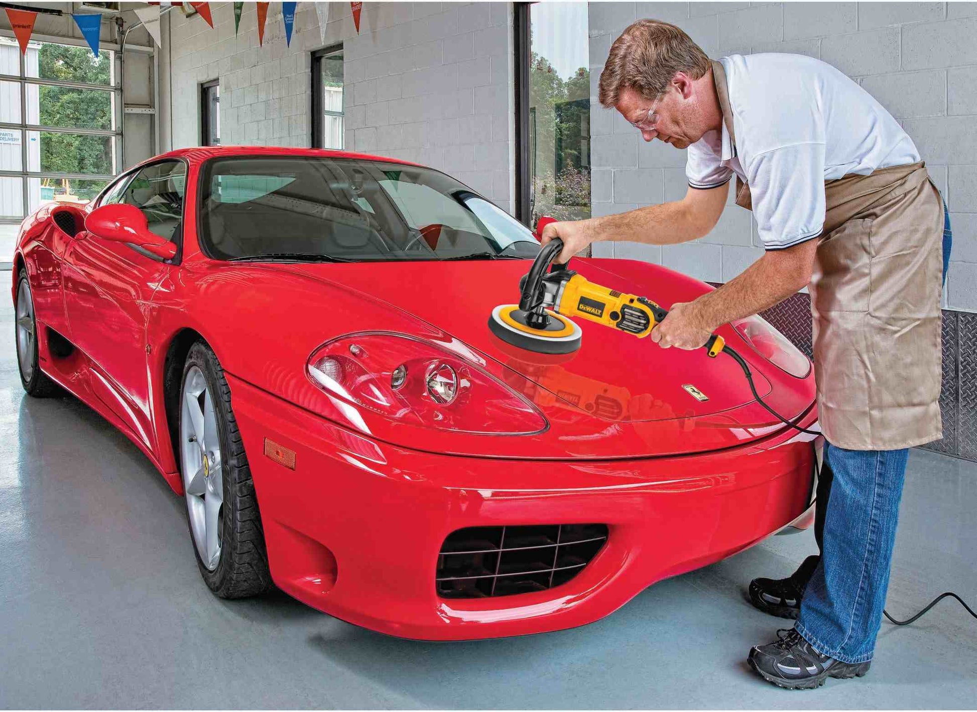 DeWalt DWP849 7"/9" Variable Speed Polisher