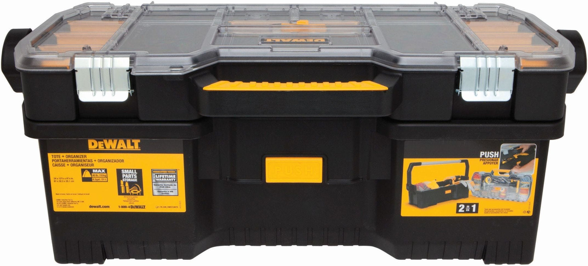 DeWalt DWST24075 24" Tote with Organizer