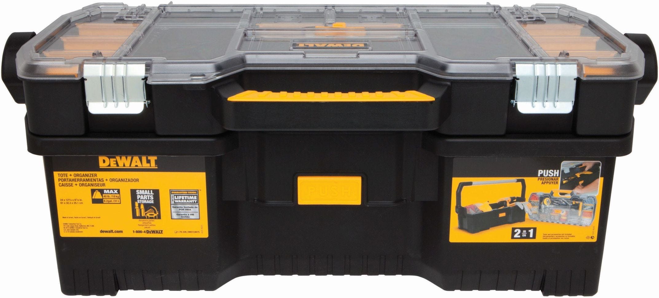 DeWalt DWST24075 24" Tote with Organizer