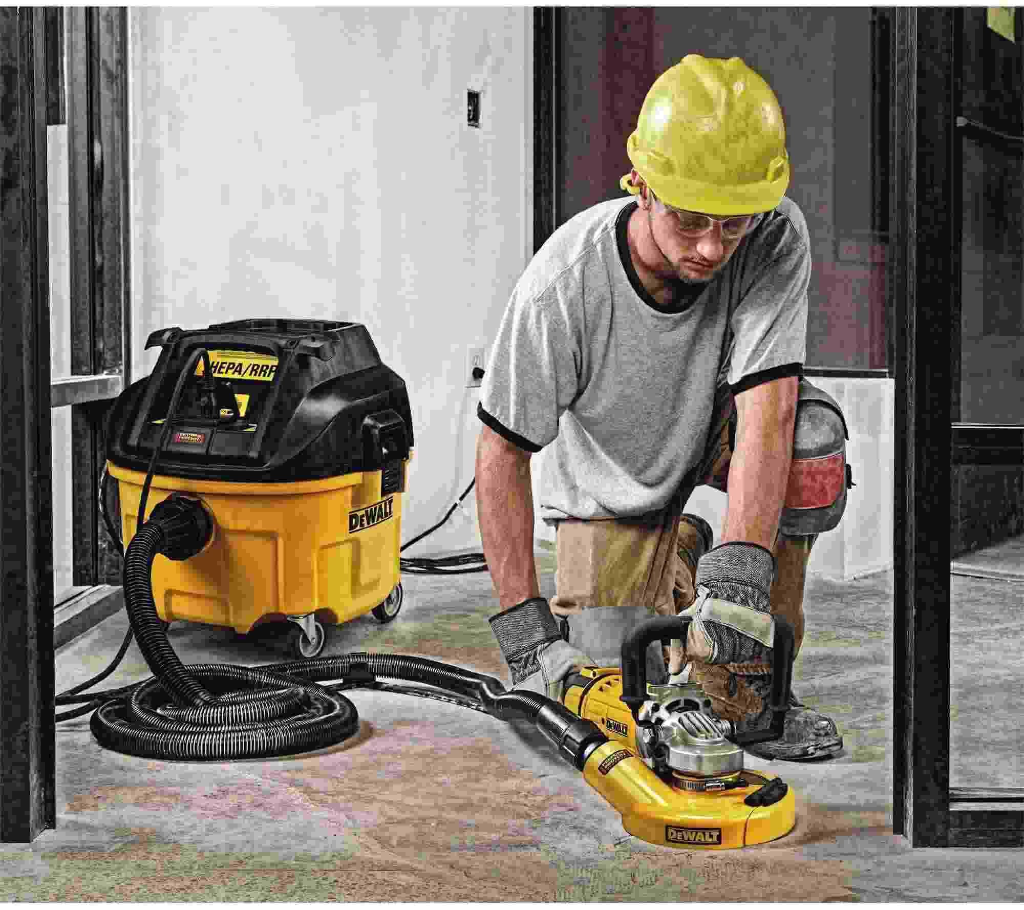 Dewalt DWV010 8 Gallon Wet/Dry HEPA/RRP Dust Extractor