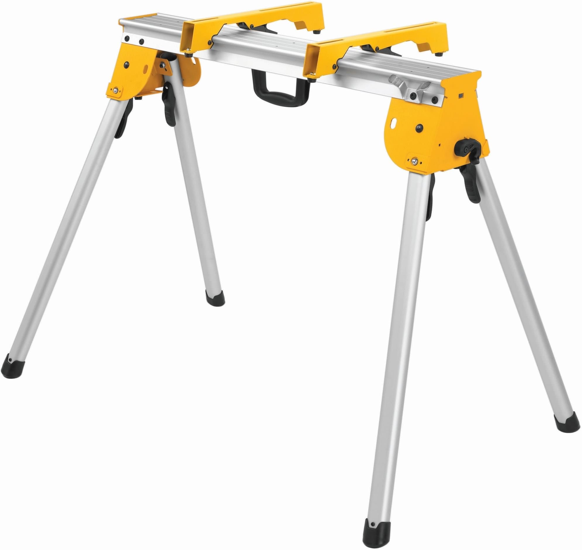 DeWalt Heavy Duty Work Stand With Miter Saw Mounting Brackets plus 15-Amp 12-Inch Single Bevel Compound Miter Saw