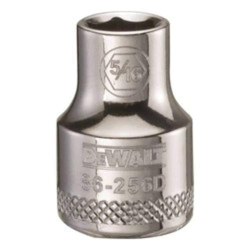 DeWALT DWMT86256OSP 3/8 inch Drive 5/16 inch 6-Point Socket for automotive and mechanical fastening work