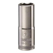 DeWALT DWMT86323OSP 3/8 inch Drive 11 mm 6-Point Deep Socket for automotive and mechanical fastening work