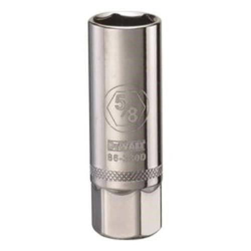 DeWALT DWMT86380OSP 3/8 inch Drive 5/8 inch 6-Point Spark Plug Socket for automotive and mechanical fastening work