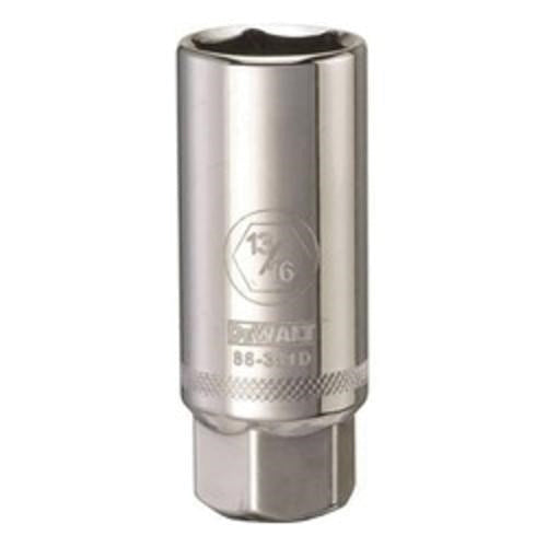 DeWALT DWMT86381OSP 3/8 inch Drive 13/16 inch 6-Point Spark Plug Socket for automotive and mechanical fastening work