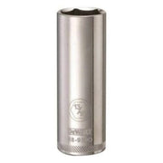 DeWALT DWMT88950OSP 1/2 in. Drive 13/16 in. 6-Point Deep Socket for 13/16 in. SAE fasteners, chrome hand socket for automotive and mechanical work